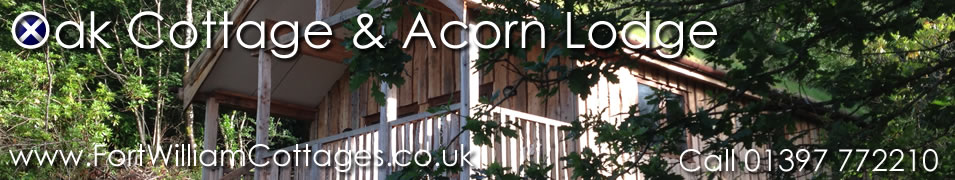 Fort William Cottages - Self catering accommodation in Fort William Scotland.